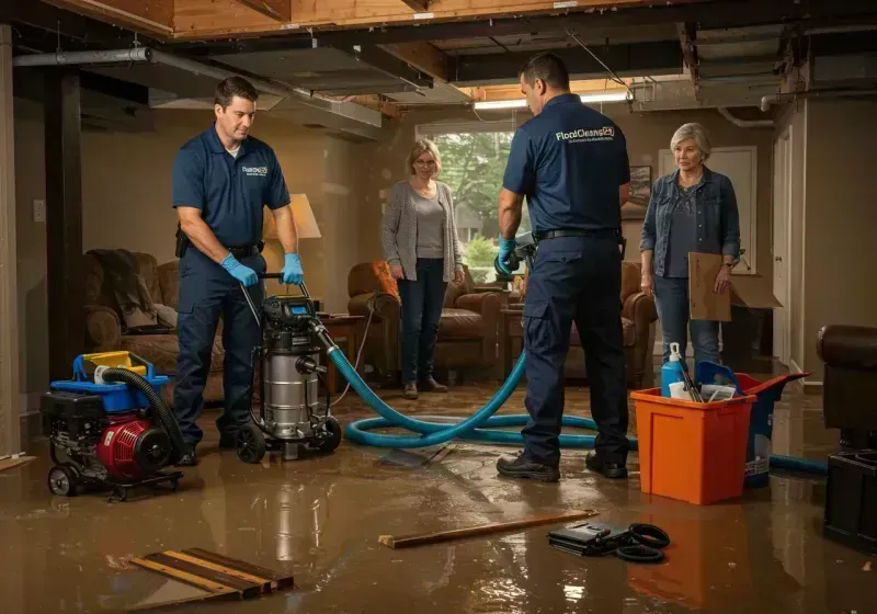 Basement Water Extraction and Removal Techniques process in Wolf Lake, MI